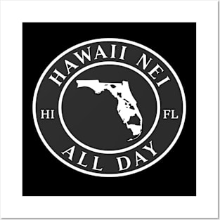 Roots Hawaii and Florida by Hawaii Nei All Day Posters and Art